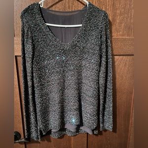Apt 9 sweater with sequins size M